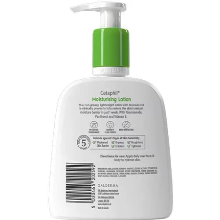 Лосьон для тела Cetaphil Moisturising Lotion увлажняющий, 236 мл: цены и характеристики