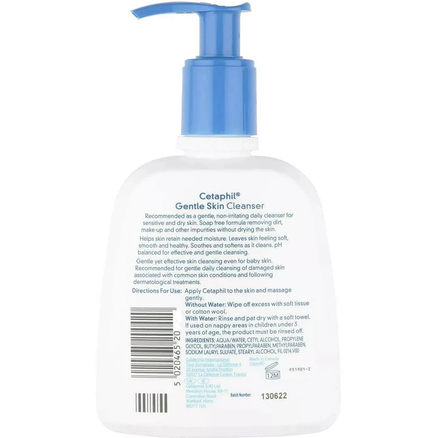 Средство для очищения кожи Cetaphil Gentle Skin Cleanser нежное, 236 мл: цены и характеристики