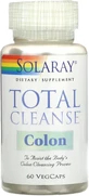 Комплекс для очищення кишечника Solaray Total Cleanse Colon капсули флакон, 60 шт.