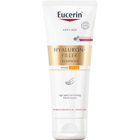 Крем для рук Eucerin Hyaluron-Filler+Elasticity проти вікових та пігментних плям з SPF 30, 75 мл: ціни та характеристики