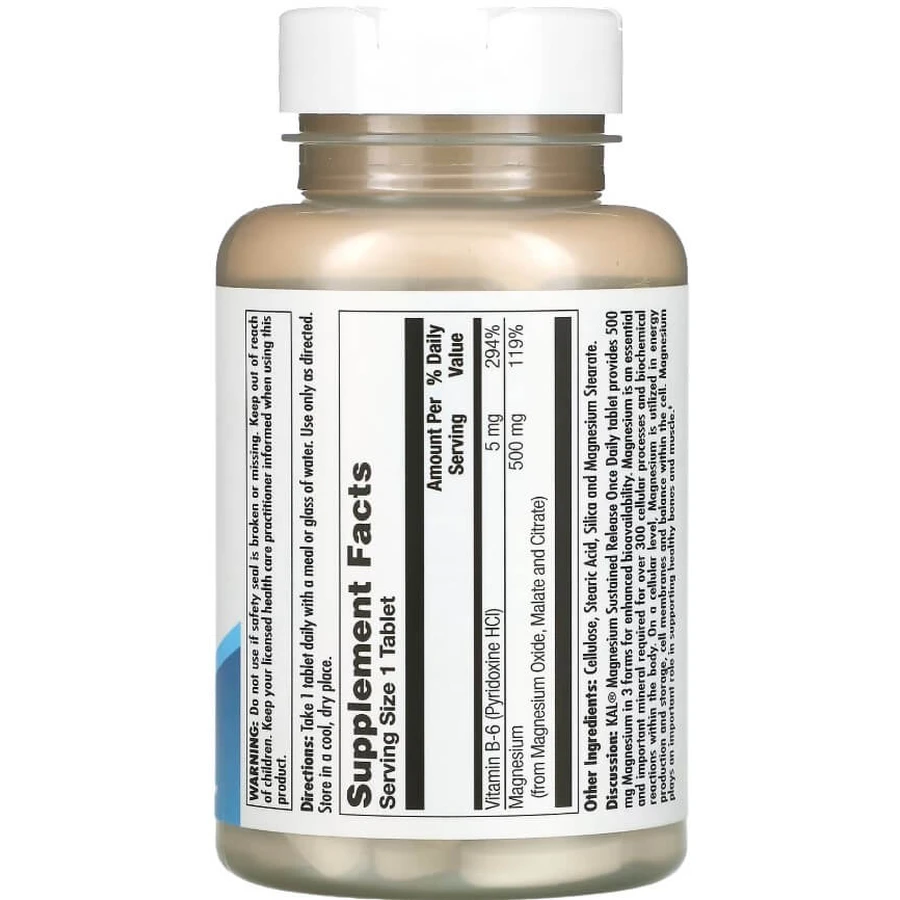 Потрійне джерело магнію KAL Magnesium Triple Source додаткове джерело магнія флакон 100 шт.: ціни та характеристики