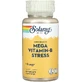Мега-витамин B Solaray Mega Vitamin-B Stress капсулы флакон, 60 шт.