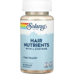 Живильні речовини для волосся Solaray Hair Nutrients для підтримки здоров'я волосся та загального стану здоров'я капсули, 60 шт.: ціни та характеристики