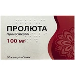 Пролюта 100 мг капсулы мягкие, 30 шт.: цены и характеристики