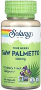 Ягоды Со Пальметто Solaray Saw Palmetto Berry 580 мг капсулы для здоровья мочевыводящих путей флакон, 50 шт.