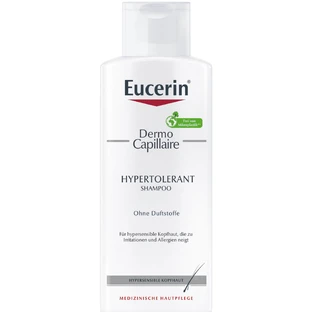 Шампунь для волосся Eucerin ДермоКапіляр для гіперчутливої шкіри голови, схильної до подразнень та алергій, 250 мл