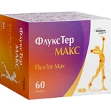 Флукстер Макс Solution Pharm капсулы для нормализации функционального состояния опорно-двигательной системы, улучшению гибкости суставов, 60 шт.