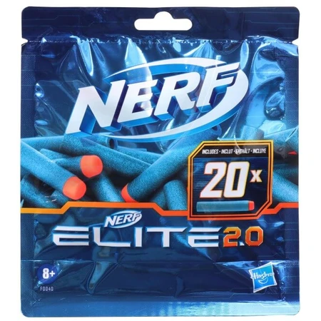 Набор для бластера игрушечный Hasbro F0040 Nerf Elite 2.0 20 шт.: цены и характеристики
