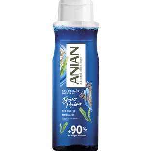 Гель для душу Anian Sea Breeze Gel Морський бриз з екстрактом мікроводоростей,  750 мл