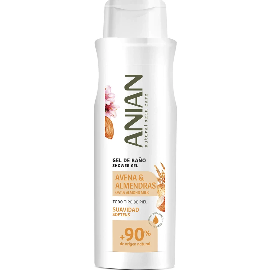 Гель для душа Anian Oat and Almond Bath Gel с овсяным и миндальным молочком, 750 мл: цены и характеристики