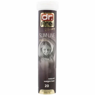 Вітаміни Dr. Frei Slime Line Слім Лайн Л-карнітин таблетки шипучі туба 20 шт.