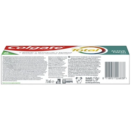 Зубная паста Colgate Total 12 Active Freshness, 75 мл : цены и характеристики