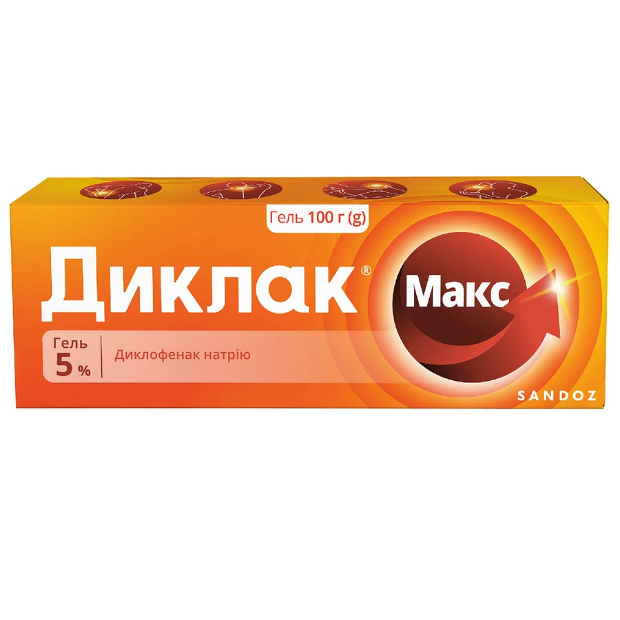 Диклак гель 5 % туба 100 г: цены и характеристики