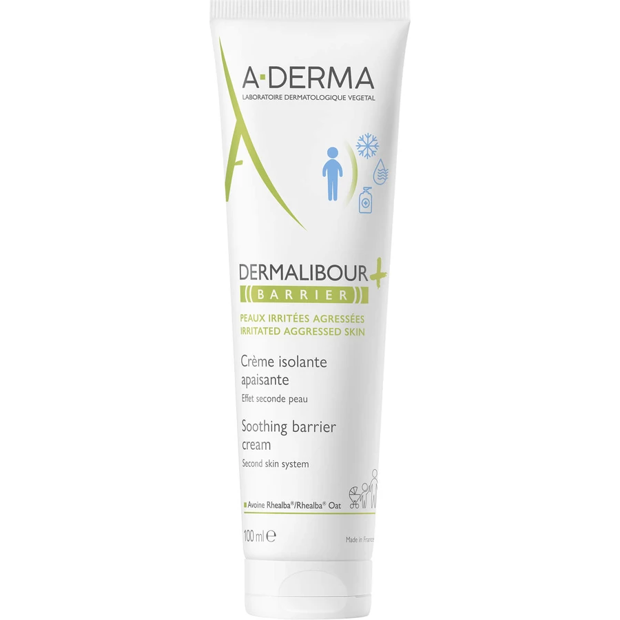 Крем для обличчя та тіла A-Derma Дермалибур+ Бар'єр захисний для пошкодженної шкіри 100 мл: ціни та характеристики