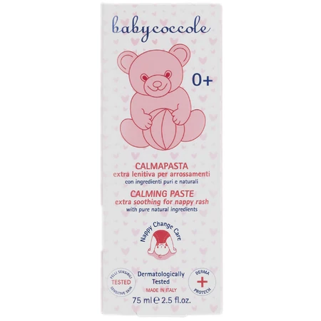 Детский крем под подгузник Babycoccole Calming Paste успокаивающий, 75 мл: цены и характеристики