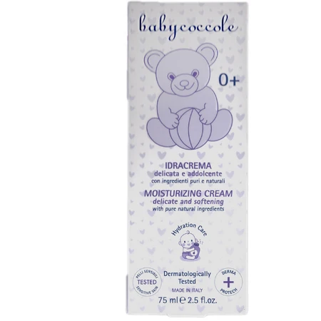 Крем для лица Babycoccole увлажняющий с протеинами миндаля, эсцином и бета-глюканом из овса, 75 мл: цены и характеристики