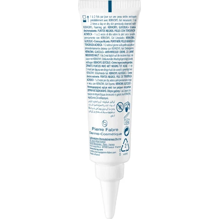 Крем для лица Ducray Keracnyl Glycolic+ восстанавливающий, 30 мл: цены и характеристики