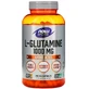 L-глютамин Now Foods Sports L-Glutamine 1000 мг двойной силы, 240 вегетарианских капсул
