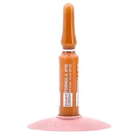 Ампули для обличчя MartiDerm The Originals Formula №10 HD Color Touch SPF30 антивікові, 10 ампул по 2 мл: ціни та характеристики