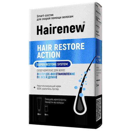 Инновационный комплекс для волос Hairenew Экспресс-восстановление 30 мл + 10 мл: цены и характеристики