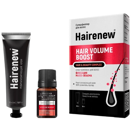 Инновационный комплекс для волос Hairenew Maxi-объем 30 мл + 3 мл: цены и характеристики
