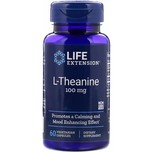 L-Теанін Life Extension L-Theanine 100 мг, 60 капсул