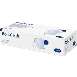 Бинт підкладковий Rolta soft, розмір 10 см х 3 м, 6 шт.
