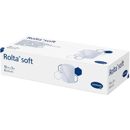 Бинт підкладковий Rolta soft, розмір 10 см х 3 м, 6 шт.: ціни та характеристики