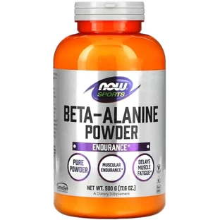 Бета-Аланин Now Foods Sports Beta-Alanine порошок флакон, 500 г