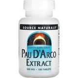 По д'арко Source Naturals Pau D'Arco 500 мг таблетки флакон №100