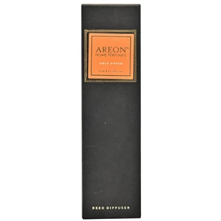 Аромадиффузор Areon Home Perfume (Ареон Хоум Парфюм) Black Золотой янтарь 85 мл