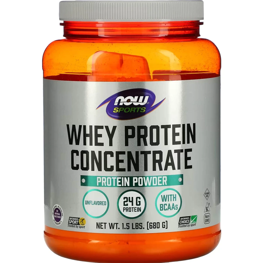 Протеїн сироватковий Now Whey Protein Concentrate концентрат без смаку порошок 680 г : ціни та характеристики