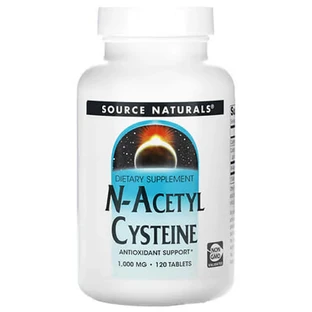 Ацетилцистеин Source Naturals N-Acetyl Cysteine ​​1000 мг таблетки 120 шт