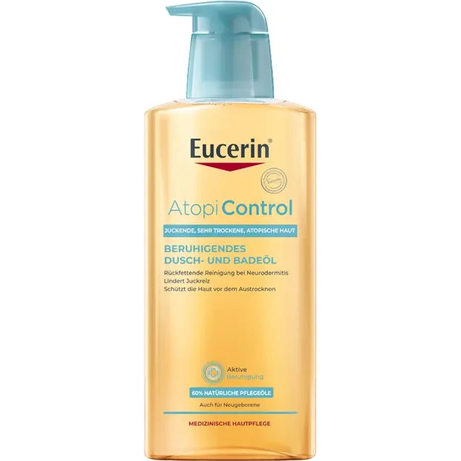 Очисна олія Eucerin AtopiControl для атопічної шкіри тіла 400 мл: ціни та характеристики