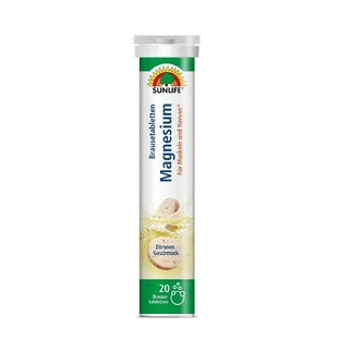 Витамины Sunlife (Санлайф) Magnesium Магний Brausetabletten таблетки шипучие туба 20 шт