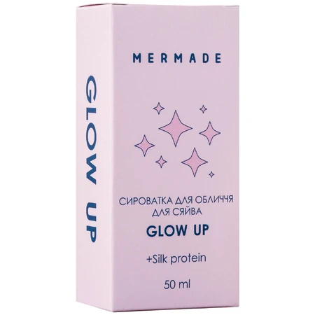 Сироватка для обличчя Mermade Glow up для сяяння, 50 мл: ціни та характеристики