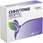 Синутрав Форте Solution Pharm таблетки покрытые оболочкой 20 шт. : цены и характеристики
