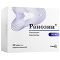 Ранозин 750 мг таблетки пролонгованої дії по 60 шт.