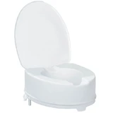 Сидіння туалетне Lm Global KING-15L-00 високе з кришкою навантаження до 225 кг 