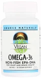 Омега-3 Source Naturals Omega-3s EPA-DHA 300 мг, для веганів, 30 капсул