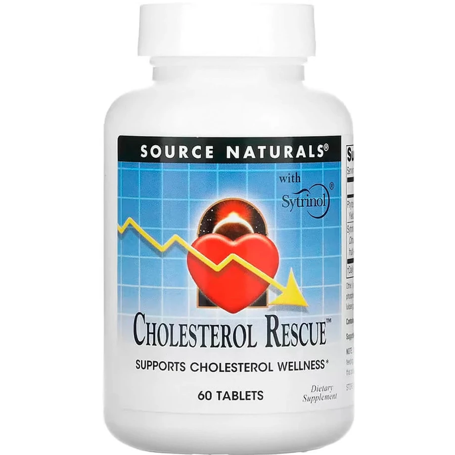 Фітостероли Source Naturals Cholesterol Rescue 60 табл: ціни та характеристики
