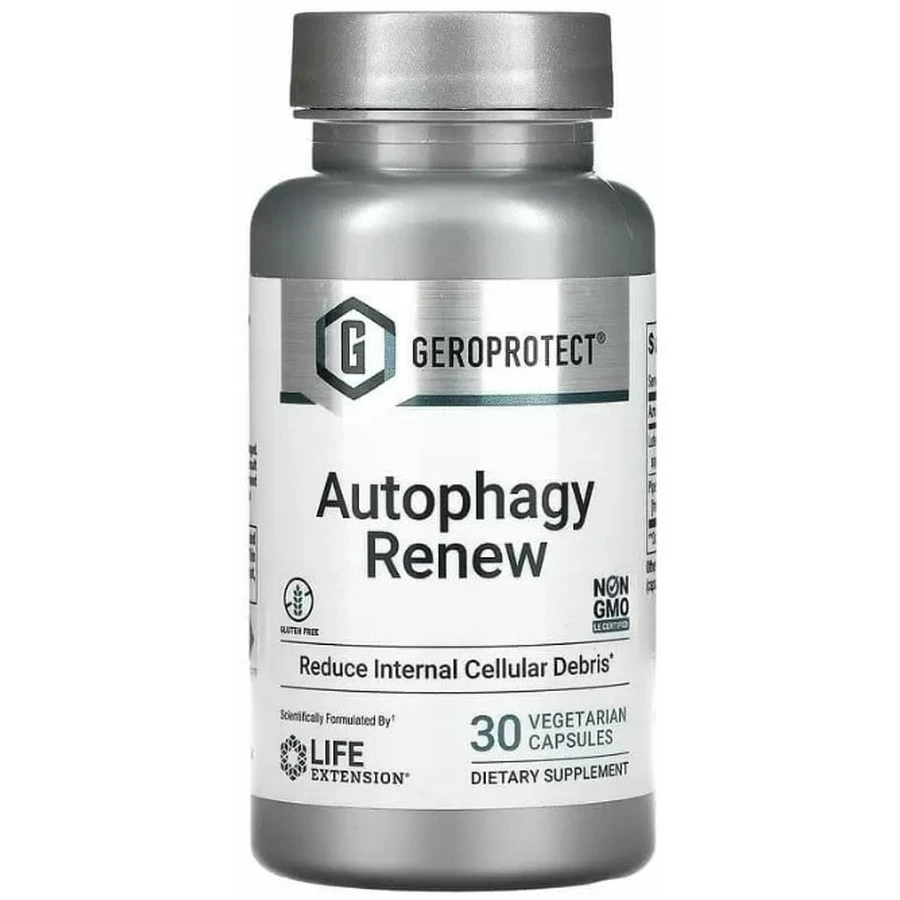 Формула довголіття Life Extension GeroProtect Autophagy Renew відновлення аутофагії капсули, 30 шт.: ціни та характеристики