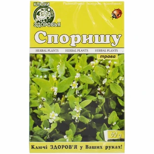 Фіточай Ключі Здоров'я Споришу трава пачка, 60 г 