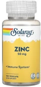 Хелатный цинк Solaray Zinc 50 мг, 100 капсул