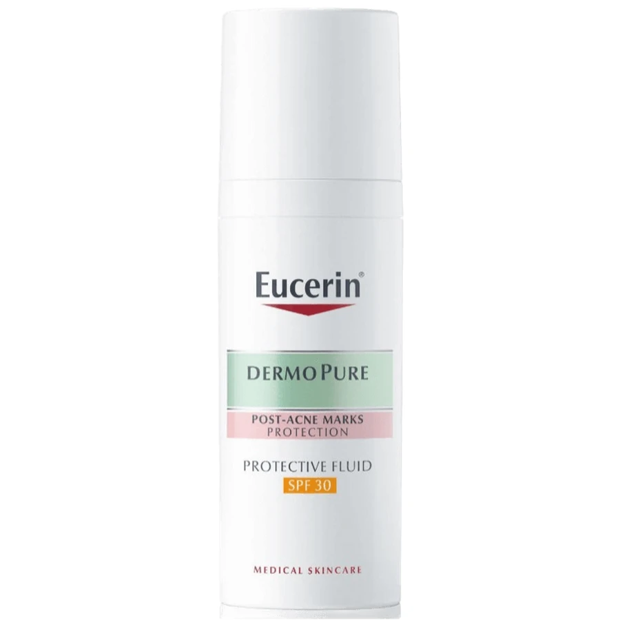 Флюїд для обличчя Eucerin DermoPure захисний для проблемної шкіри SPF30, 50 мл: ціни та характеристики