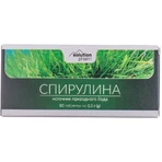 Спіруліна Solution Pharm таблетки по 0,5 г джерело природного йоду 80 шт.: ціни та характеристики