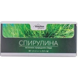 Спирулина Solution Pharm таблетки по 0,5 г источник природного йода 80 шт.