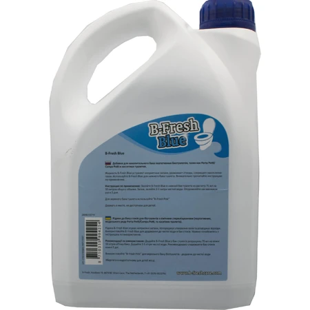 Засіб для біотуалетів Thetford B-Fresh Blue для нижнього баку, 2 л: ціни та характеристики