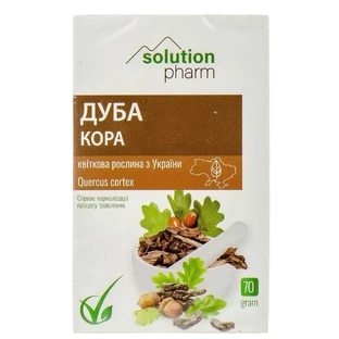 Дуба кора Solution Pharm пачка, 70 г 
