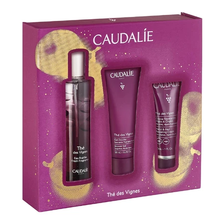 Набор Caudalie The des Vignes Xmas 2024 крем для рук 30 мл + гель для душа 50 мл + вода туалетная 50 мл : цены и характеристики